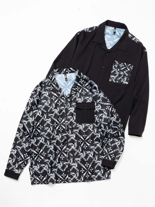 【百貨店SALE客体】モノグラム グラフィック プルオーバー PACE[パーチェ]◆MONOGRAM OFFICER SHIRTS◆SY32 by SWEET YEARS エスワイサーティトゥバイスウィートイヤーズ [14571]