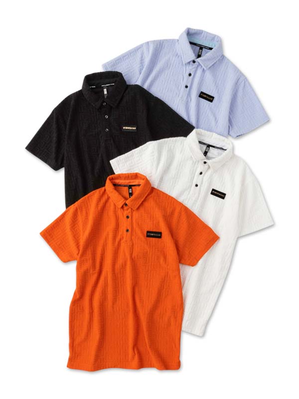 【30％OFF】ジャガード パイル ポロシャツ◆JACQUARD PILE POLO SHIRTS◆SY32 by SWEET YEARS エスワイサーティトゥバイスウィートイヤーズ [15083RG] 7,207円