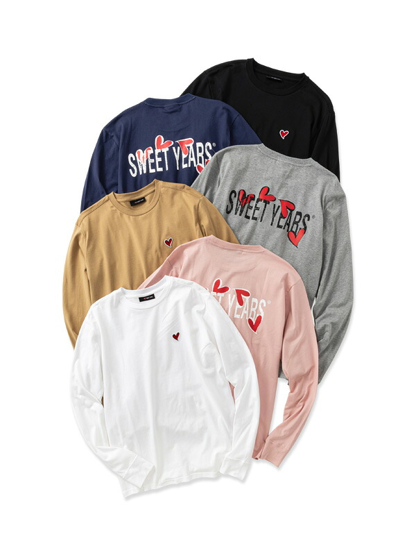【14300円&rarr;10%OFF】SWEET YEARS ロンT◆T-shirt L/S (BIG)◆SY32 by SWEET YEARS エスワイサーティトゥバイスウィートイヤーズ [15811SY]｜SY32 by SWEET YEARS 公式ストア