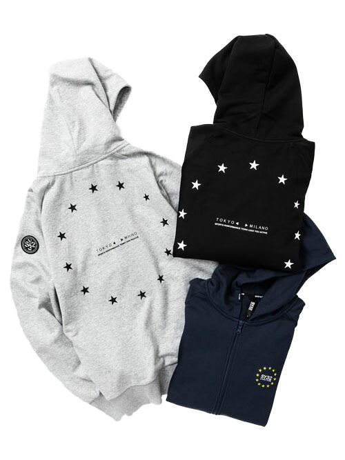 【30％OFF】WORLD STAR ZIP HOODIE◆ SY32 by SWEET YEARS エスワイサーティトゥバイスウィートイヤーズ [TNS1715]