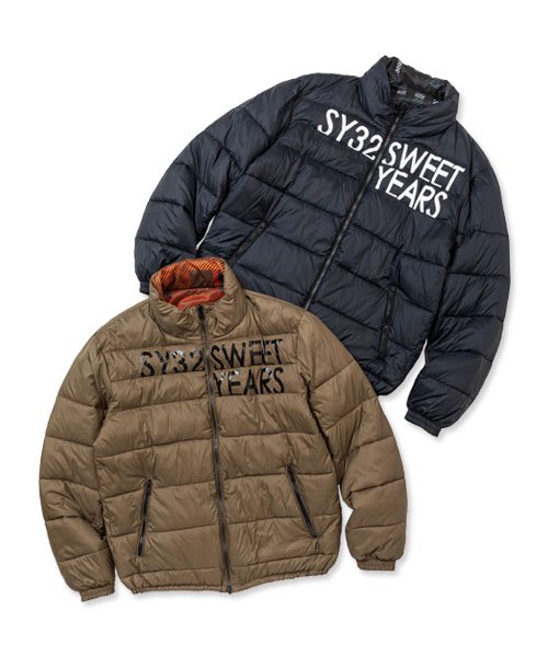 【47300円→50%OFF】リバーシブルジャケット プリマ屋根裏部屋◆PRIMALOFT REVERSIBLE PAD JK｜MEN\u0027S◆SY32 by SWEET YEARS GOLF[SYG-23A44]