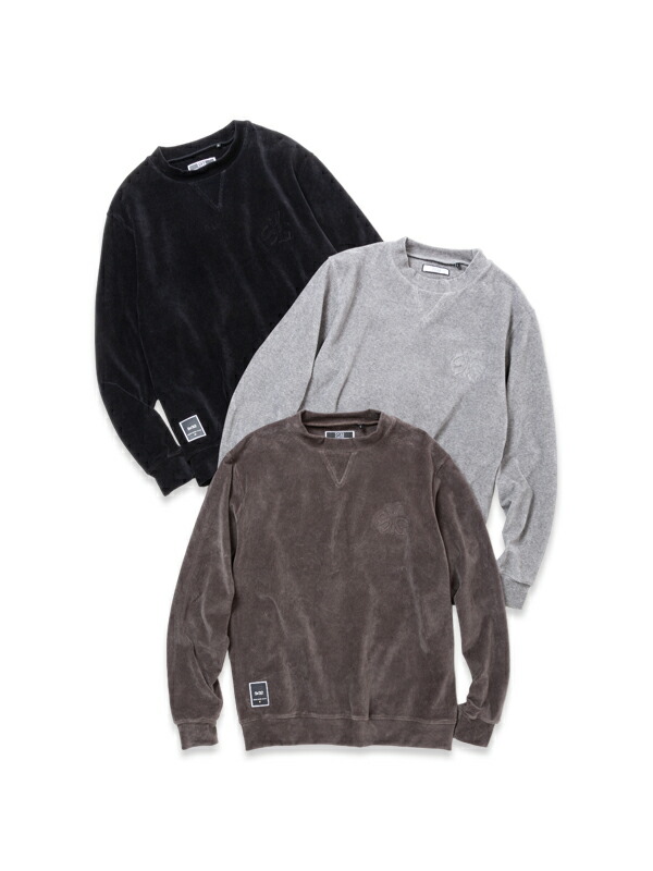 【30％OFF】コーデュロイ エンボスロゴ モックネックシャツ◆STRETCH CORDUROY EMBOSS MOCK NECK｜MEN'S◆SY32 by SWEET YEARS GOLF[SYG-24A010ABS]