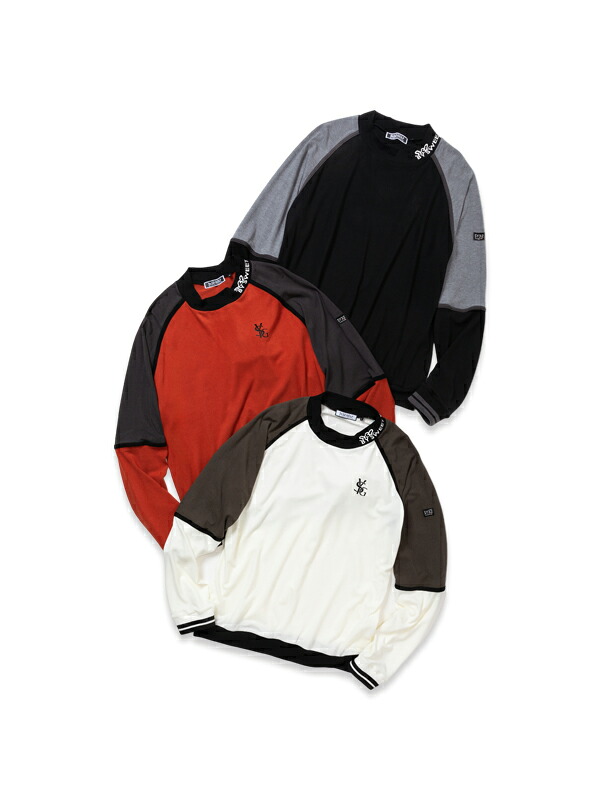 【30％OFF】ロングスリーブモックネック◆SAKURA WARM COL PANEL MOCK｜MEN'S◆SY32 by SWEET YEARS GOLF[SYG-24A022]