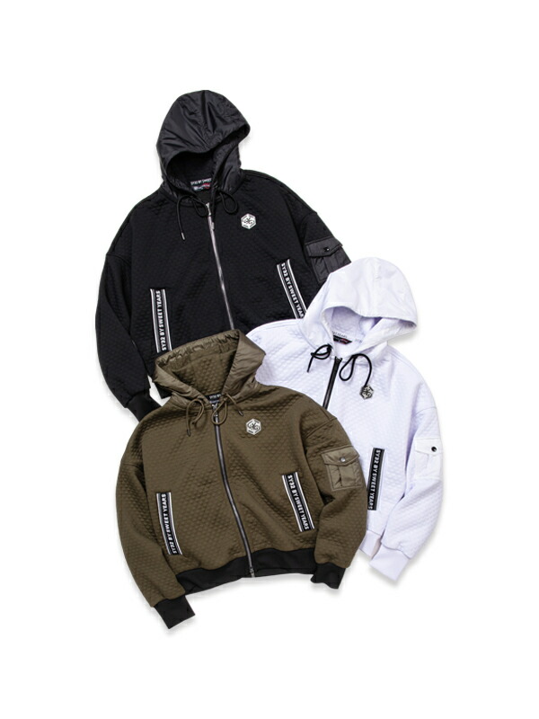 ジャかばい立て ZIP上衣パーカー◆KNIT JACQUARD ZIP UP PARKA｜WOMEN\u0027S◆SY32 by SWEET YEARS GOLF[SYG-24A05W]