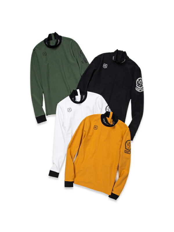 ロングスリーブモックニット◆＊PANEL BORDER SWEATER｜WOMEN\u0027S◆SY32 by SWEET YEARS GOLF[SYG-24A10W]