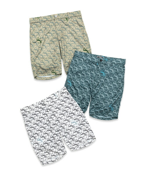 【30％OFF】ストレッチニットショートパンツ◆STRETCH KNIT SUBLIMATION SHORTS｜MEN'S◆SY32 by SWEET YEARS GOLF[SYG-24SABS33]