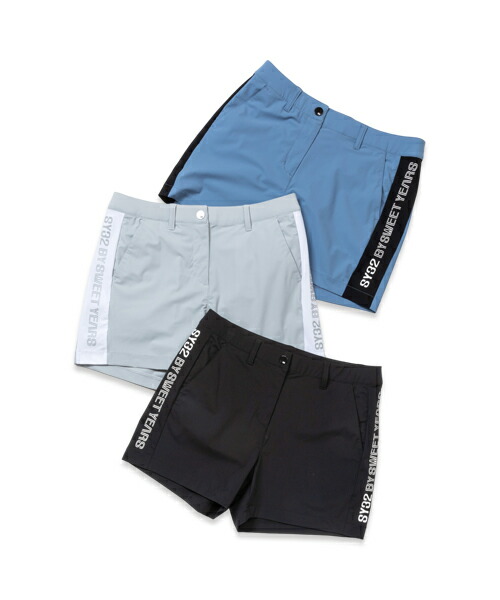 【19800円→30%OFF】Carvico 404 REVOLUTIONAL ショートパンツ[WOMEN'S]◆Carvico 404 SIDE LINE SHORTS｜WOMEN'S◆SY32 by SWEET YEARS GOLF[SYG-24SUM-31W]