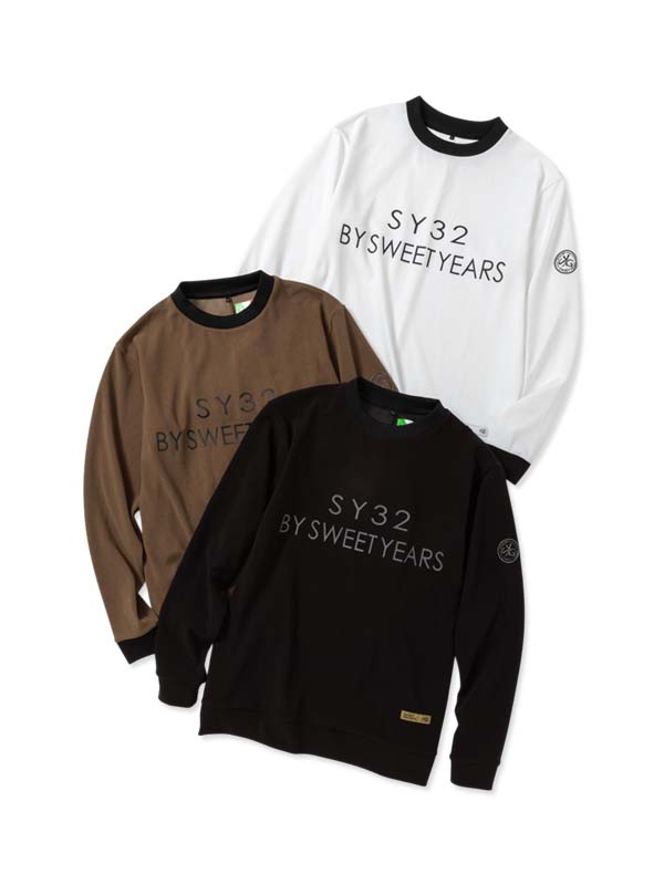 フリースミニパイル トレーナー◆FLEECE MINI PILE SWEAT SHIRTS◆SY32 by SWEET YEARS GOLF[SYG-25A2-16]
