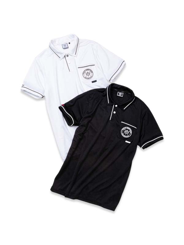 【18700円→30%OFF】ジャガード ポロシャツ◆ORIGINAL JQ PIPING POLO｜MEN'S◆SY32 by SWEET YEARS GOLF[SYG-25S037]