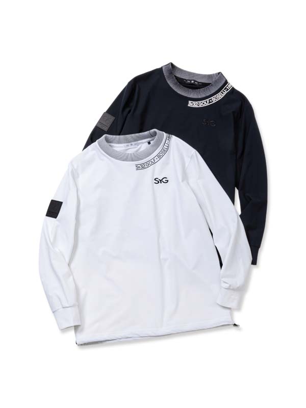 【26400円&rarr;30%OFF】BOSELLI TECH.GRS ロングスリーブモックネック◆BOSELLI LIGHT L/S MOCK SHIRTS｜MEN'S◆SY32 by SWEET YEARS GOLF[SYG-25SBOSE07]｜SY32 by SWEET YEARS 公式ストア