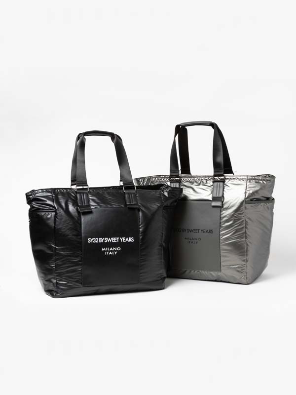 【20900円→30%OFF】レザーパッチ トートバッグ◆LUX PATCH BAG◆SY32 by SWEET YEARS GOLF[SYG-25SG15]
