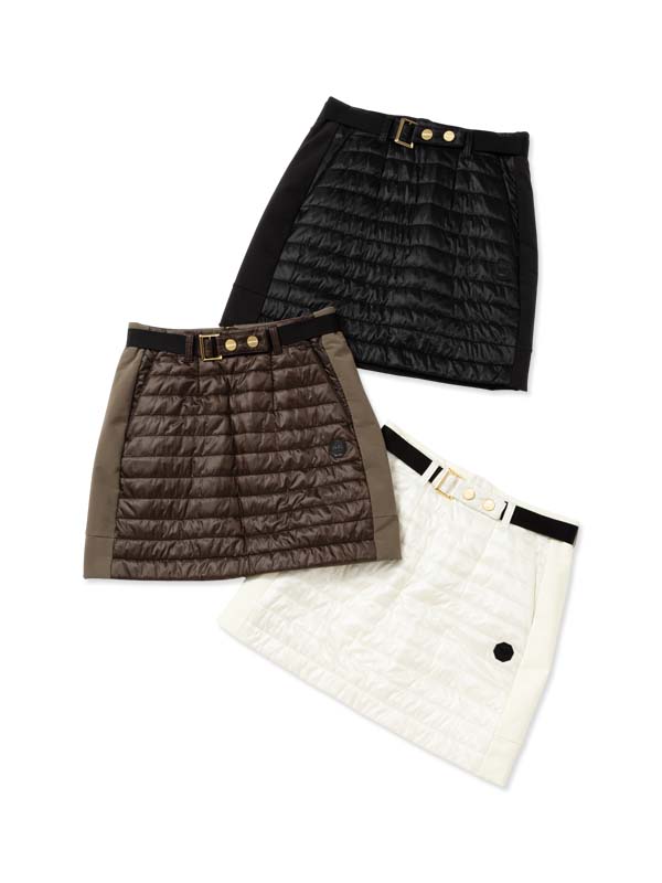 フリース ズボン下 スコート◆QUILT ＆ STORM FLEECE COMBI SKIRT◆SY32 by SWEET YEARS GOLF[SYG-25A8-26]