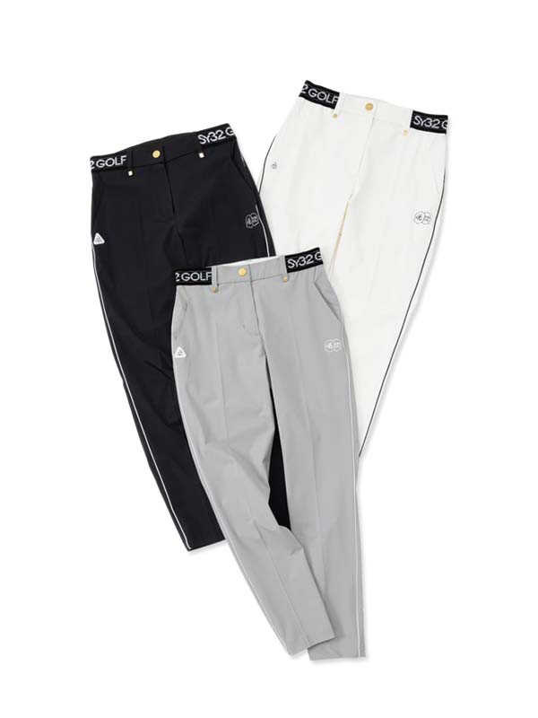 ミニへリンボーン ロングズボン下◆MINI HERRINFBONE LONG PANTS◆SY32 by SWEET YEARS GOLF[SYG-26S8-02]