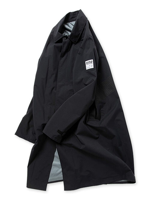 コート 3レイヤー 防水 撥水 防風 透湿性 45デニール ステンカラータイプ タスランナイロン素材 S/M/L/XL/XXL LL/3L ◆3LAYER COAT◆ SY32 by SWEET YEARS エスワイサーティトゥバイスウィートイヤーズ [12541]｜SY32 by SWEET YEARS 店