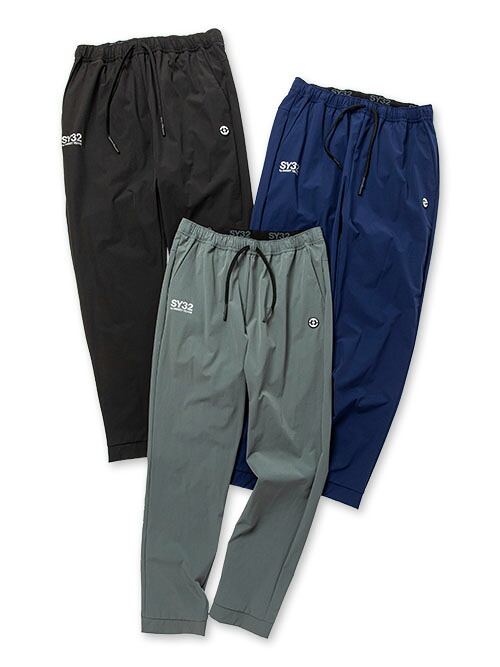 パンツ ロングパンツ ピステパンツ ストレッチ混 スリムシルエット テーパード アクティブシーン S/M/L/XL/XXL LL/3L ◆WARMING UP PANTS◆ SY32 by SWEET YEARS エスワイサーティトゥバイスウィートイヤーズ [12556]｜SY32 by SWEET YEARS 店 14,399円