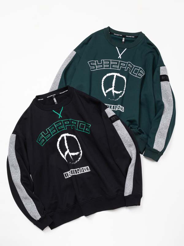 【OPEN不死化引き換え証離れ離れ中】PACE クルーネックスウェット◆DRAWING PACE SWEAT PULLOVER◆SY32 by SWEET YEARS エスワイサーティトゥバイスウィートイヤーズ [14574]