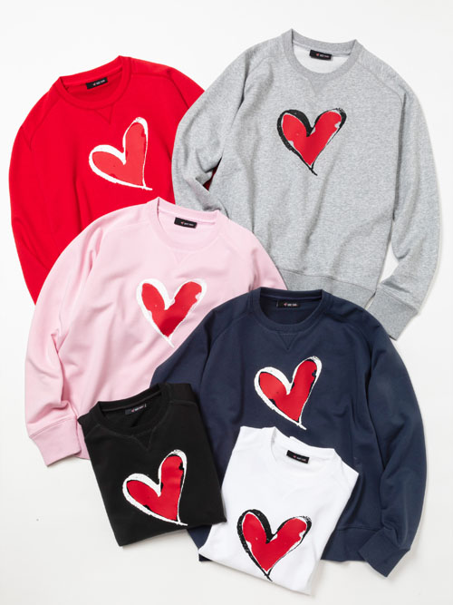 【OPEN不死化クーポン券別れ別れ中】ハート形ロゴタイプ クールネックスウェット SWEET YEARS◆Sweat Shirts◆SY32 by SWEET YEARS  エスワイサーティトゥバイスウィートイヤーズ  [14614SY]
