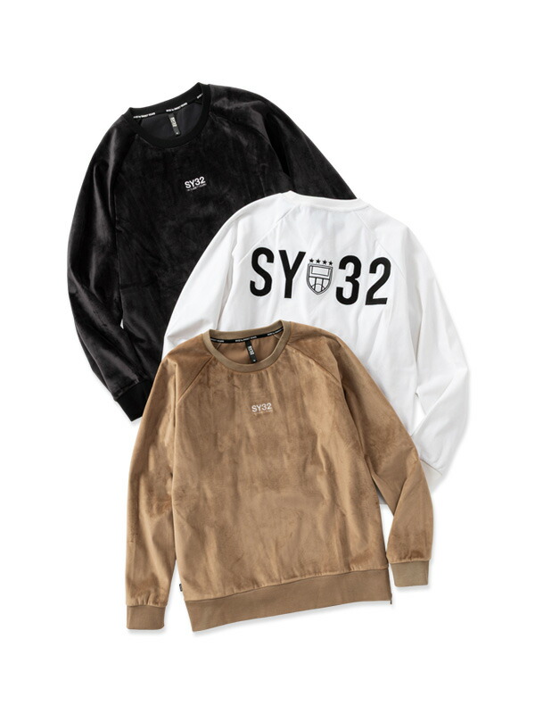 天鵞絨 ティーシャツ 汗水◆VELOUR 3 LAYER P/O◆SY32 by SWEET YEARS  エスワイサーティトゥバイスウィートイヤーズ  [15520]