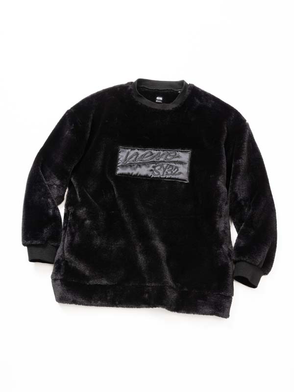 【27500円&rarr;30%OFF】NERO ラッセルファー ロングスリーブ Tシャツ◆RUSSEL FUR LONG T◆SY32 by SWEET YEARS エスワイサーティトゥバイスウィートイヤーズ [NE24A008]｜SY32 by SWEET YEARS 店