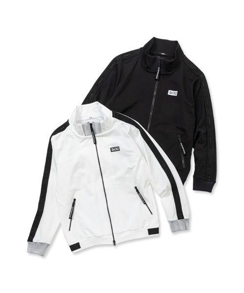スウェットフルジップジャケット 長袖 アウター 男性 ストレッチ 吸水速乾 ポリエステル ゴルフ M/L/XL ◆DRY STRETCH SWEAT JACKET◆ SY32 by SWEET YEARS GOLF|SY32 by SWEET YEARS 店