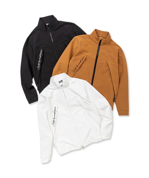 【26400円&rarr;50%OFF】フルジップジャケット ライトストームフリース◆DOUBLE POCKET LIGHT STORM FLEECE JK｜MEN'S◆SY32 by SWEET YEARS GOLF[SYG-23A35]｜SY32 by SWEET YEARS 店