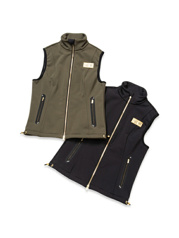 【OPEN祝する引き換え証散り散り中】ボンディングフリース ZIPより良い◆BONDING BACK BLOCK VEST｜WOMEN\u0027S◆SY32 by SWEET YEARS GOLF[SYG-24A17W]