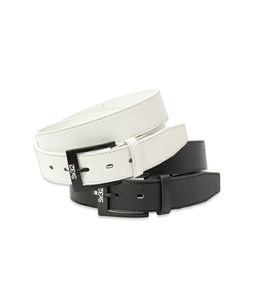 【OPEN祝するクーポン券別れ別れ中】パンチングレザーベルト スウェード◆SILICON PRINT BELT◆SY32 by SWEET YEARS GOLF[SYG-24S119]