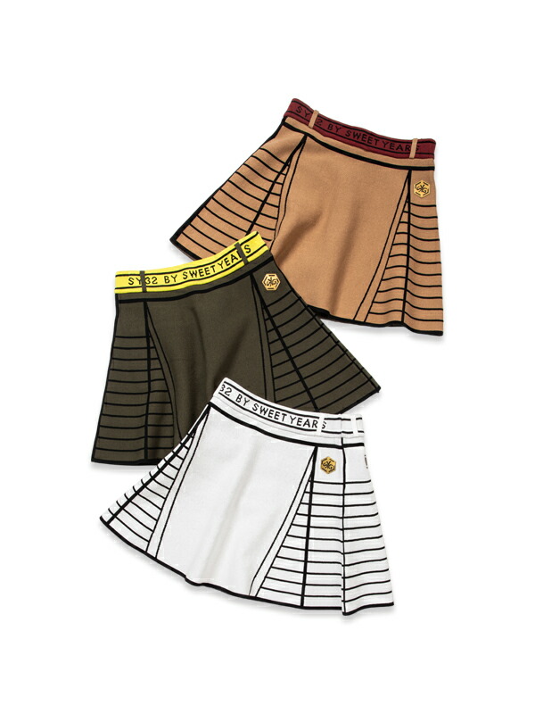 【OPEN不死化引き換え証離れ離れ中】ニットフレアスカート[WOMEN\u0027S]◆FLARE TENCEL SKIRT｜WOMEN\u0027S◆SY32 by SWEET YEARS GOLF[SYG-24A22W]