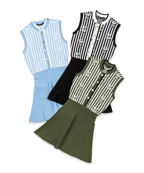 サマーニットワンピース[WOMEN'S]◆SUMMER KNIT ONE-PIECE DRESS｜WOMEN'S◆SY32 by SWEET YEARS GOLF[SYG-24S19W]｜SY32 by SWEET YEARS 店