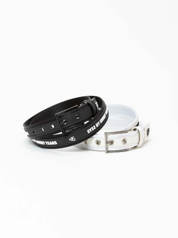 【OPEN祝するクーポン券別れ別れ中】ナイロン磁気テープ＆なめし革 ズボン下胴締め◆COMBINATION BELT◆SY32 by SWEET YEARS GOLF[SYG-25SG20]