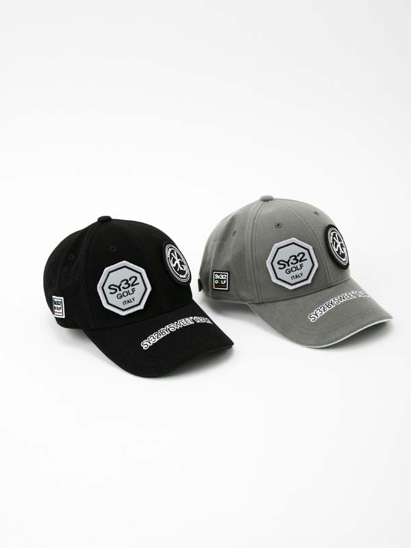 継ぎ切れ鳥打ち帽◆PATCH CAP◆SY32 by SWEET YEARS GOLF[SYG-25A9-21]