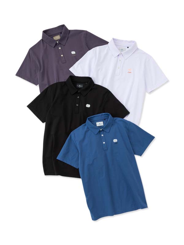 コットンライクポロシャツ◆SPUN LIKE POLO◆SY32 by SWEET YEARS GOLF[SYG-26S1-16]