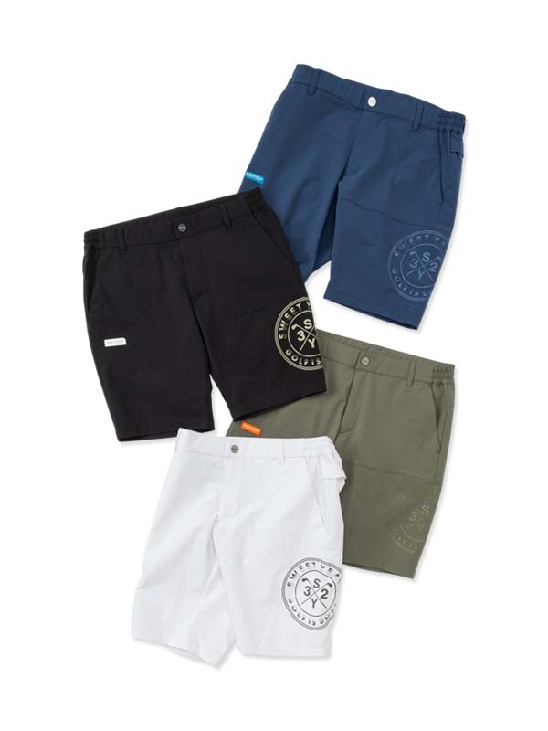 ダブルクロスハーフパンツ◆DOUBLE CLOTH SHORTS◆SY32 by SWEET YEARS GOLF[SYG-26S1-23]