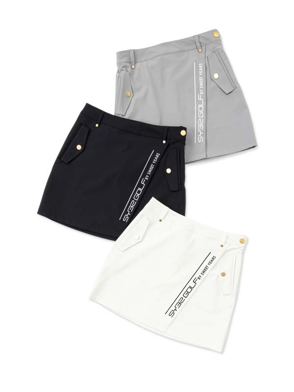 ミニヘリンボーン スコート◆MINI HERRINGBONE SKIRT◆SY32 by SWEET YEARS GOLF[SYG-26S8-09]