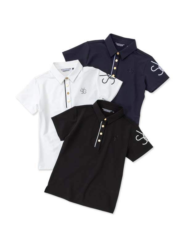 BOSELLI 素っ気ないプルオーバー[WOMENS]◆BOSELLI DRY SHIRTS◆SY32 by SWEET YEARS GOLF[SYG-26S8-15]