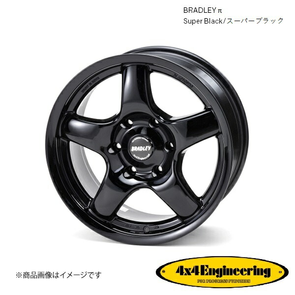 ブラッドレーパイ 17インチ 6穴 6H 139.7 8.0J +20 4WD 用 ホイール 5本 スーパーブラック BRADLEY Π|カー用品 車衛門