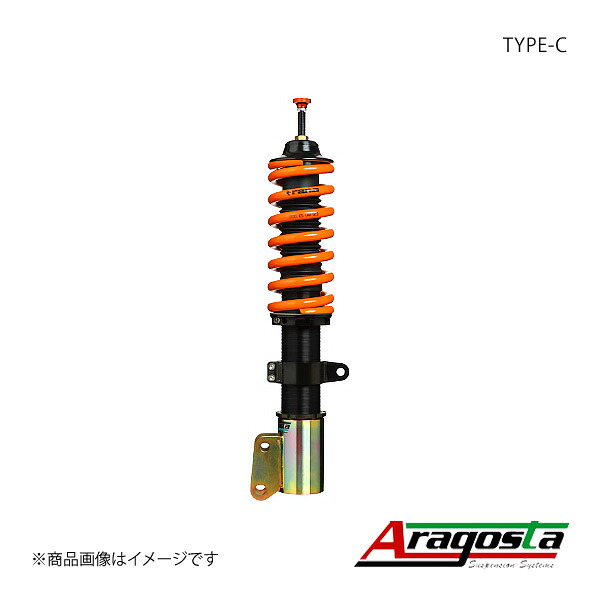 アラゴスタ 全長調整式車高調 TYPE-C 1台分 デミオ DJ5FS/DJLFS ARAGOSTA 3AAA.M8.A1.000