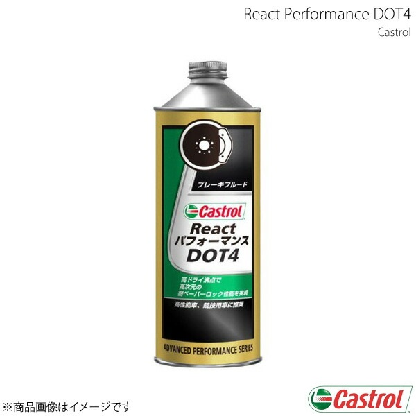 ブレーキフルード 0.5L×12本 ReactパフォーマンスDOT4 Castrol カストロール 4985330700911