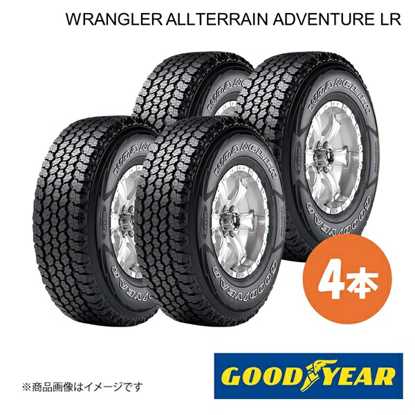 新車装着タイヤ LANDROVER ディフェンダー 前後共通 4本 255/70R18 116H XL WRANGLER ALLTERRAIN ADVENTURE LR GOODYEAR グッドイヤー 5627521×4