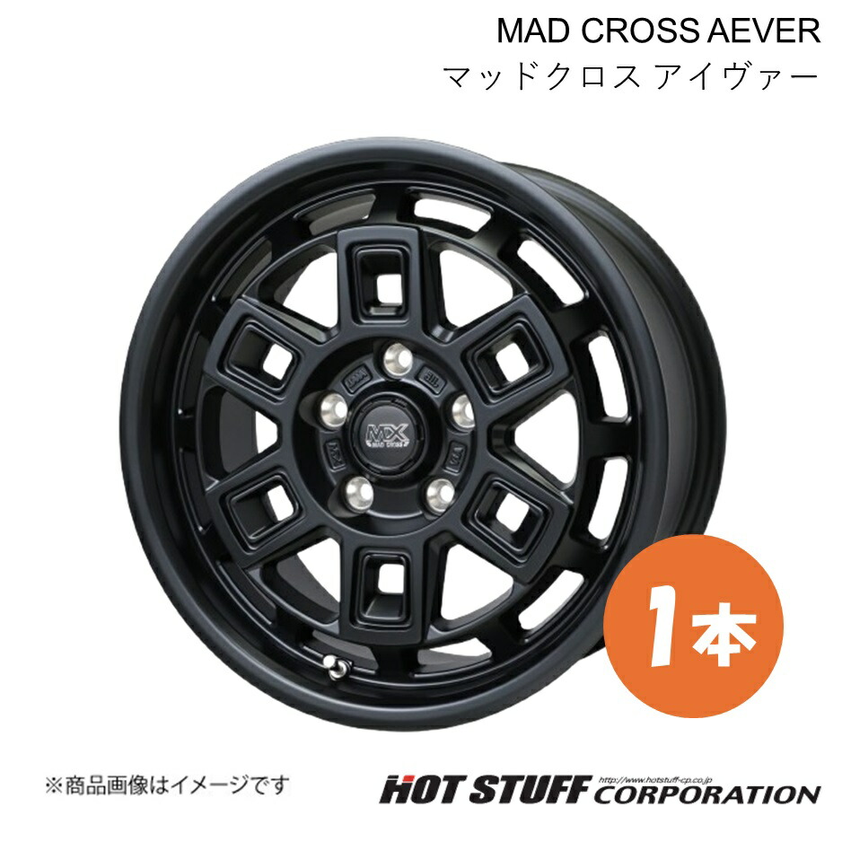 楽天市場】[ホイール1本(単品)] MAD CROSS AEVER 16インチ×7.0J PCD