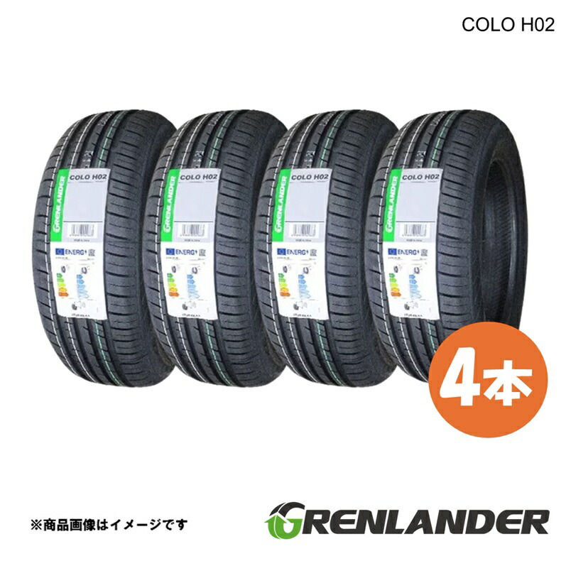 155/65R14 75T 4本 サマータイヤ 2026年製造 GRENLANDER グリンランダー COLO H02 155 65 14インチ 夏タイヤ 安い 激安 送料無料｜カー用品　車衛門
