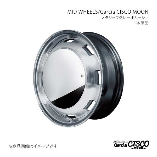 【15インチ 6H 139.7 6.0J +33】アルミホイール1本 MID WHEELS/ガルシアシスコ ムーン MID WHEELS/Garcia CISCO MOON MGP Y26C5606D333MG10×1