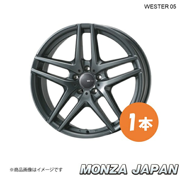 【17×7.5J 5-112 INSET47 ダークシルバー】 MONZA JAPAN WESTER S05 MercedesBenz Eクラス セダン(W212) E250 CGI ブルーエフィシェンシー ホイール 1本 TA-11|カー用品 車衛門