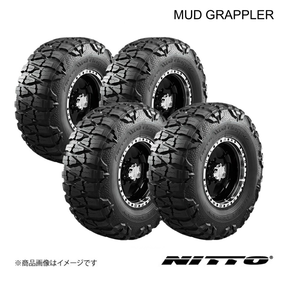 35×12.50R17 LT 121P 4本 MUD GRAPPLER オフロードタイヤ 12.5 - 17 NITTO ニットー 74450199