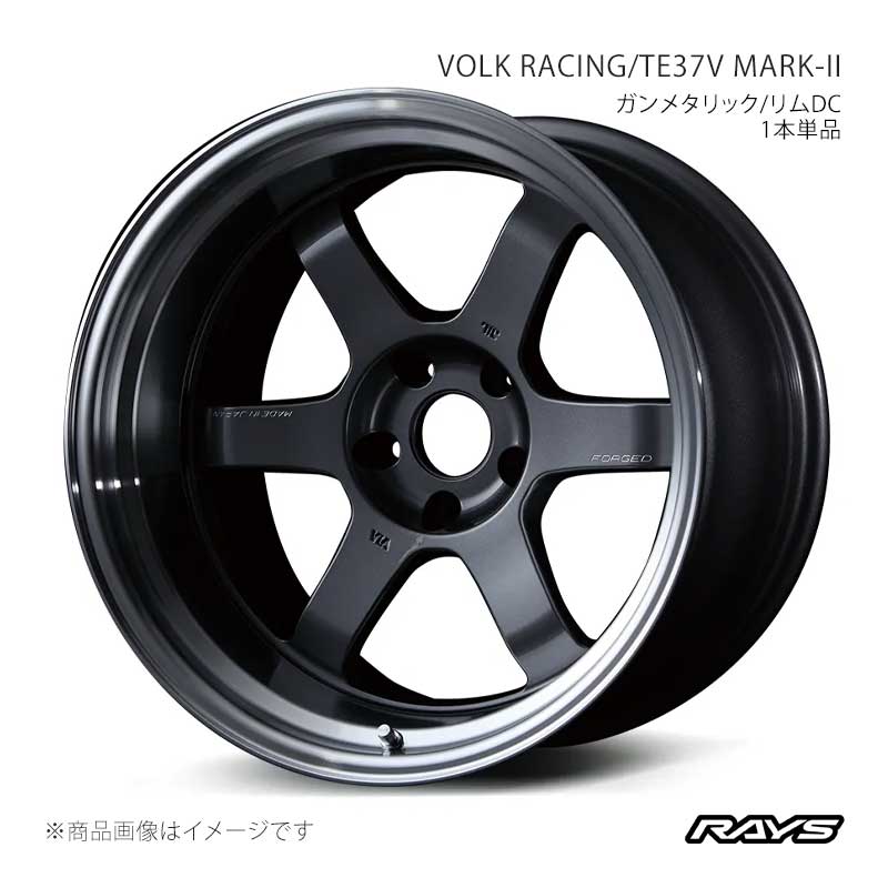【18インチ 5H120 10.5J +22】ホイール2本セット フロント/リア共用 シビック Type-R FL5 ボルクレーシング TE37V MARK-2 MF RAYS/レイズ 品番:06028052221MF×2
