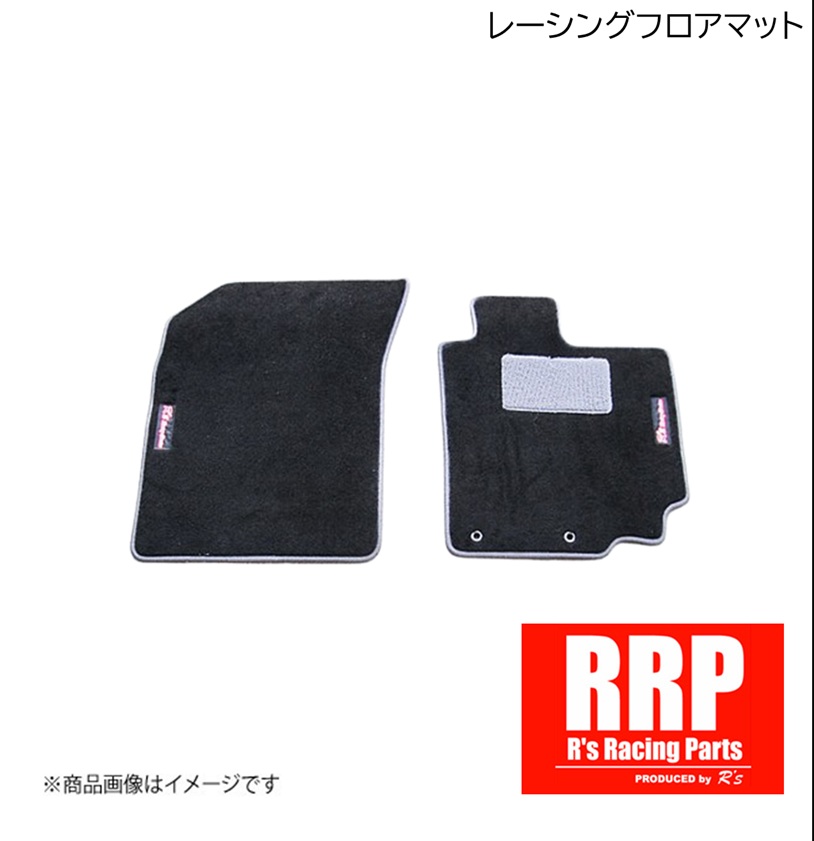 ZC31 スイフトスポーツ レーシングフロアマット ラバータイプ レッド ZC31S フロント2枚セット AT(CVT) R's Racing/アールズレーシング スズキ AP-115R31F