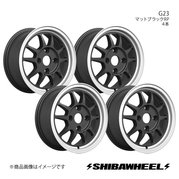 楽天市場】SHIBATIRE シバタイヤ シバホイール G23 アルミホイール4本 
