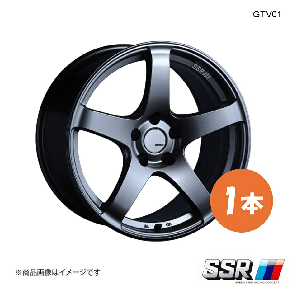 【18インチ 5H114.3 8.5J +40】ホイール 1本 GS GRL11 250/Version L/エアセンサー装着車 GTV01 SSR エスエスアール グラファイトガンメタ|カー用品 車衛門