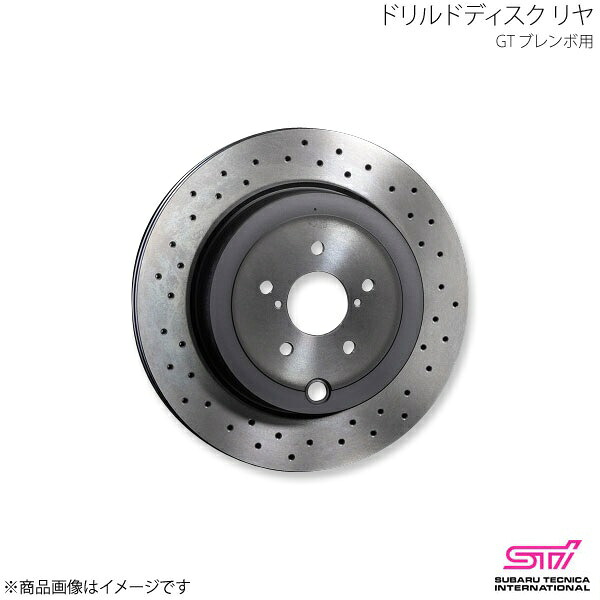 ドリルドディスク R GT ブレンボ用 1枚単品 BRZ ZC アプライド:E/F/G/H STI エスティーアイ ST26790ST000|カー用品 車衛門