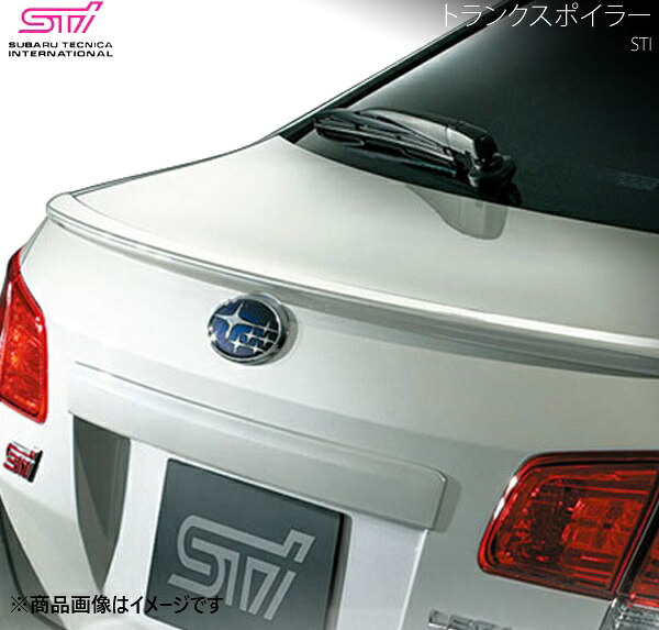 トランクスポイラー スティールシルバー・メタリック レガシィB4 BM アプライド:A/B/C/D/E STI エスティーアイ ST96050EZ120|カー用品 車衛門